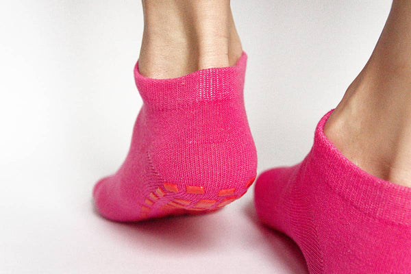 Yoga Non Slip Grip Socks - Black - DANCE SPRING
