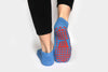 Yoga Non Slip Grip Socks - Blue