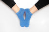 Yoga Non Slip Grip Socks - Blue